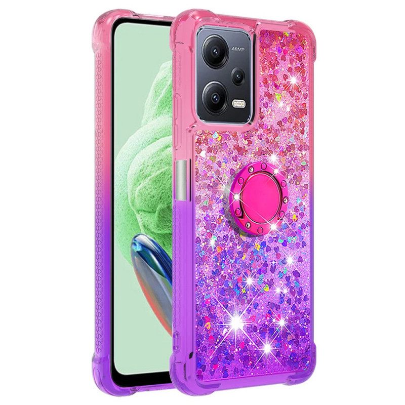 Θήκη Xiaomi Redmi Note 12 5G Glitter Ring-bracket