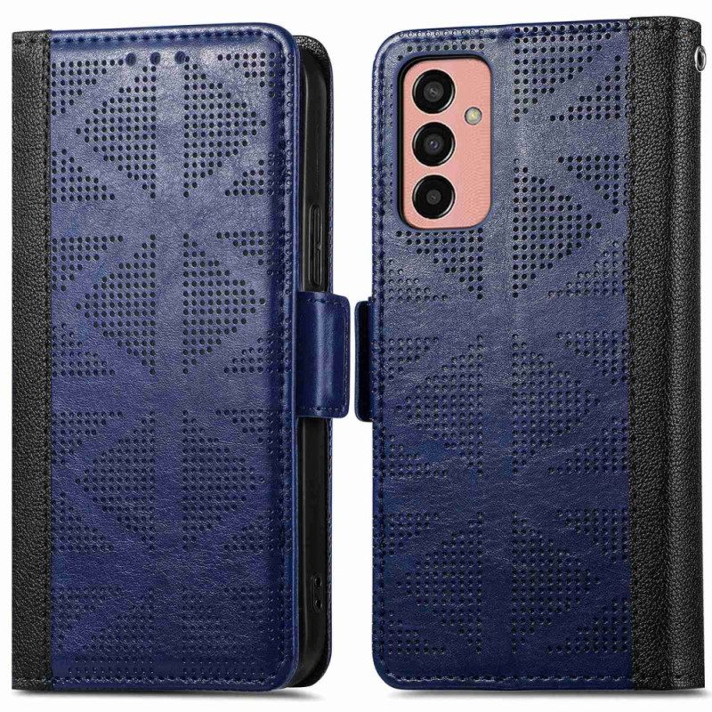 δερματινη θηκη Samsung Galaxy M13 Cross Design