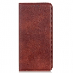 θηκη κινητου Samsung Galaxy M13 Θήκη Flip Litchi Split Leather