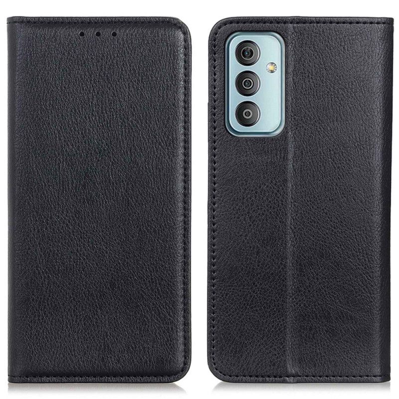 θηκη κινητου Samsung Galaxy M13 Θήκη Flip Litchi Split Leather