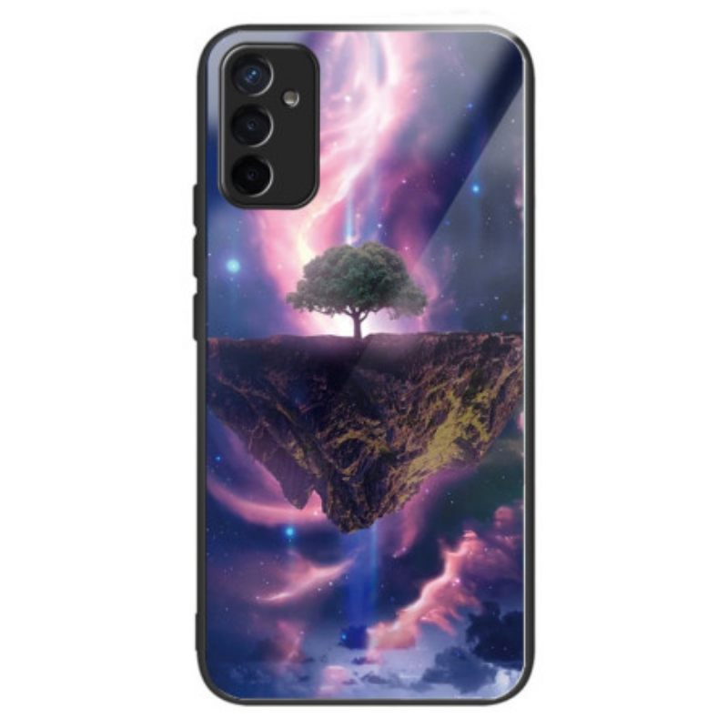 Θήκη Samsung Galaxy M13 Φουτουριστικό Tree Tempered Glass