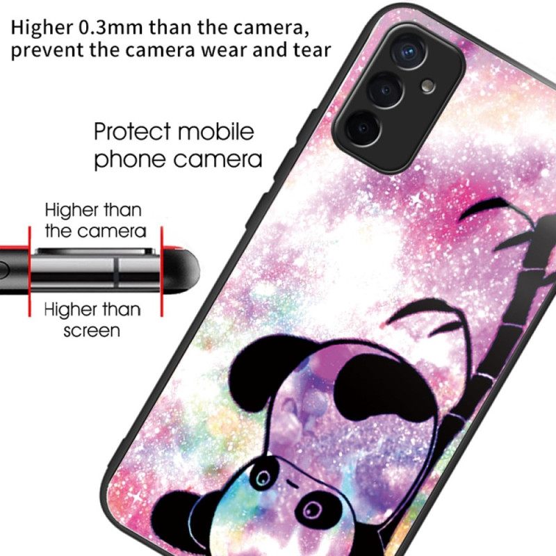 Θήκη Samsung Galaxy M13 Panda Tempered Glass