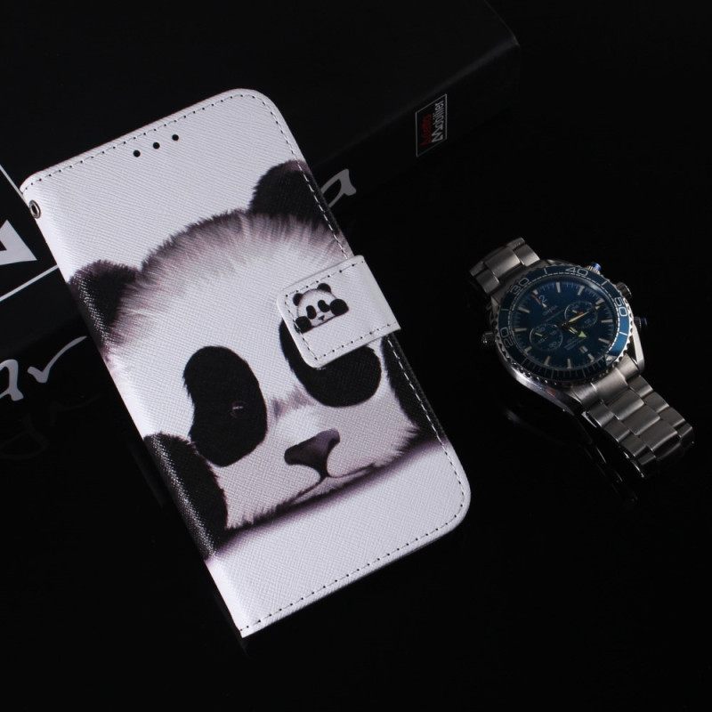 Κάλυμμα Samsung Galaxy A54 5G με κορδονι Βεντάλια Panda Lanyard