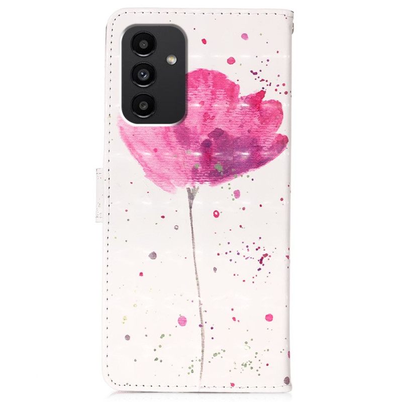 Θήκη Κάλυμμα Samsung Galaxy A54 5G Tiger Poppy Lanyard