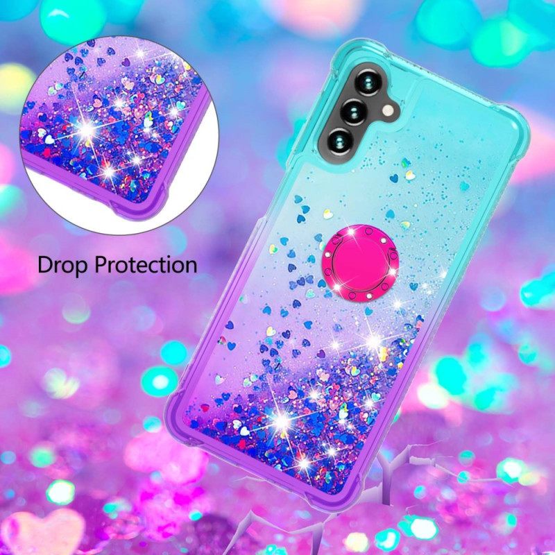 Θήκη Samsung Galaxy A54 5G Glitter Ring-bracket