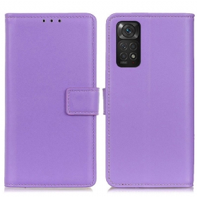 Κάλυμμα Xiaomi Redmi Note 11 / 11S Απλό Συνθετικό Δέρμα