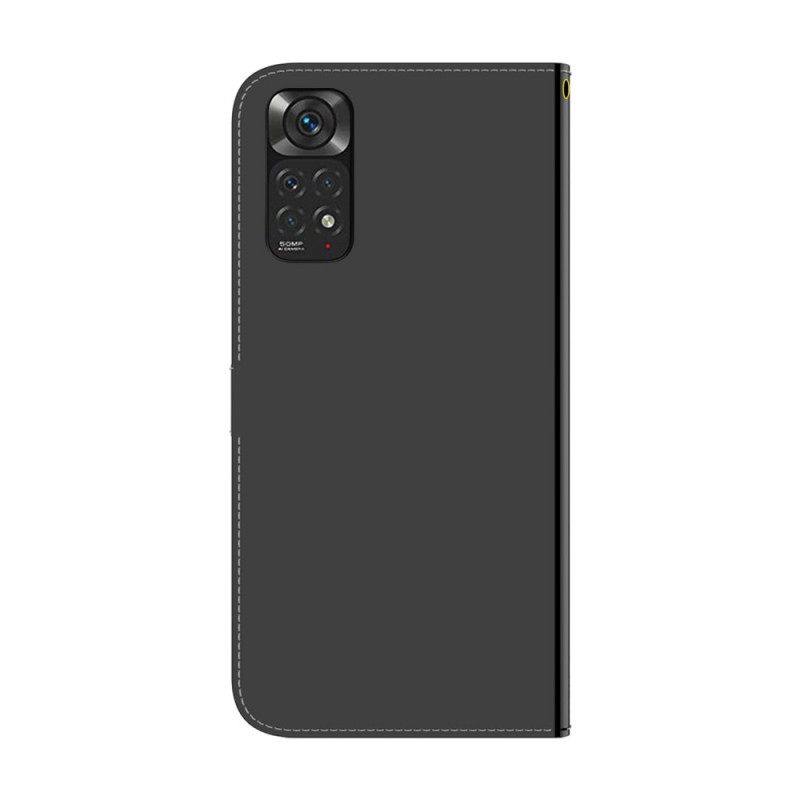 Κάλυμμα Xiaomi Redmi Note 11 / 11S Κάλυμμα Καθρέφτη Από Συνθετικό Δέρμα