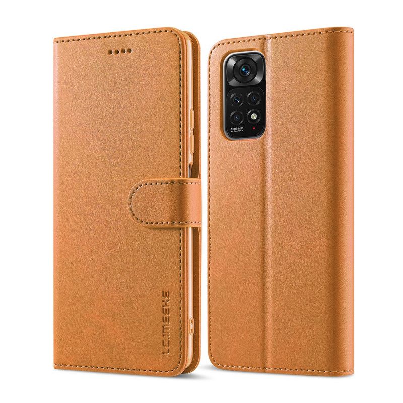 Κάλυμμα Xiaomi Redmi Note 11 / 11S Lc.imeeke Δερμάτινο Εφέ