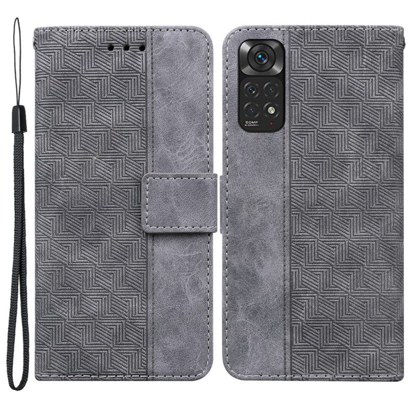 Κάλυμμα Xiaomi Redmi Note 11 / 11S με κορδονι Strappy Pattern