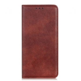 θηκη κινητου Xiaomi Redmi Note 11 / 11S Θήκη Flip Lychee Split Leather Texture