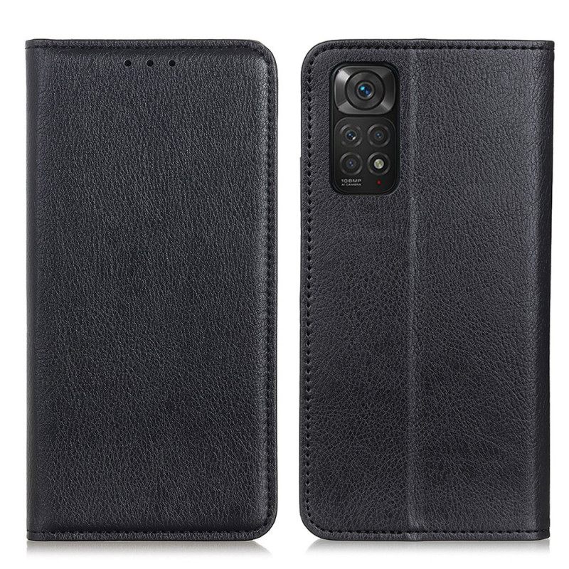 θηκη κινητου Xiaomi Redmi Note 11 / 11S Θήκη Flip Lychee Split Leather Texture