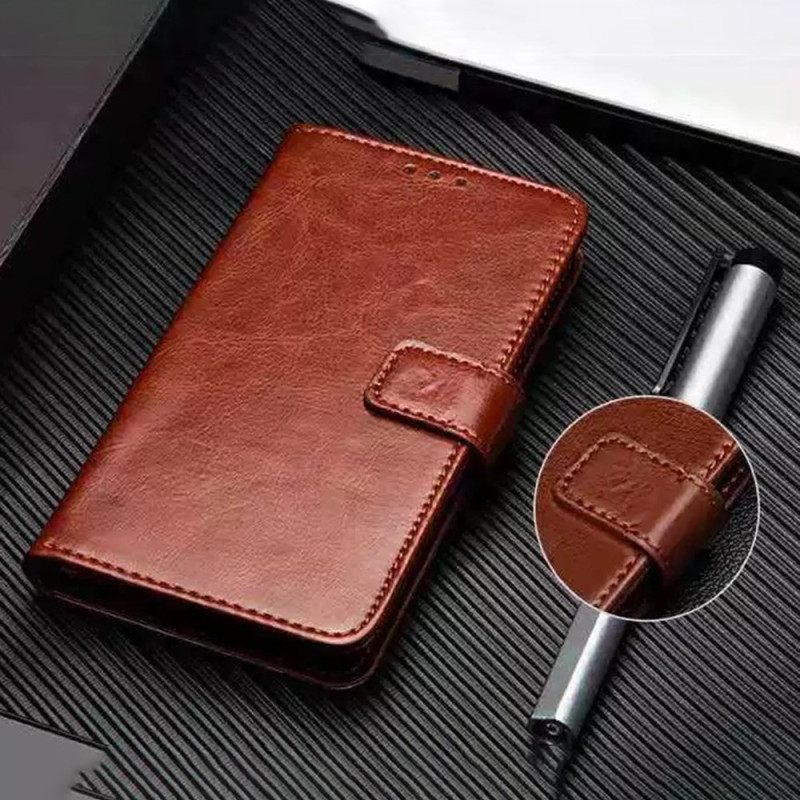 Δερματινη Θηκη Oneplus 12 5g Faux Leather Retro Idewei Σιλικόνης