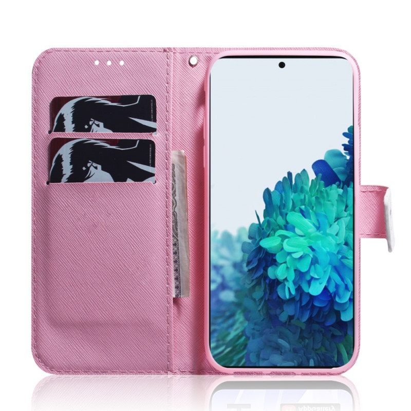 Κάλυμμα Samsung Galaxy S22 Plus 5G Flower Dusty Pink