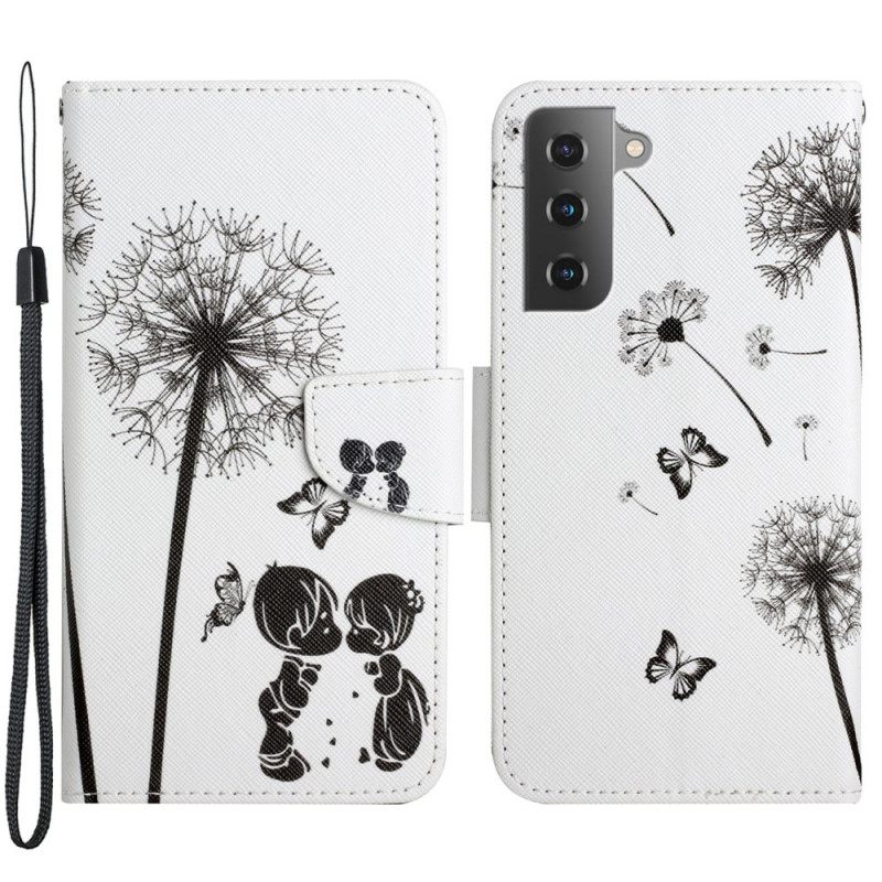 Θήκη Flip Samsung Galaxy S22 Plus 5G Baby Love Dandelion