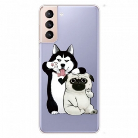 θηκη κινητου Samsung Galaxy S22 Plus 5G Αστεία Σκυλιά