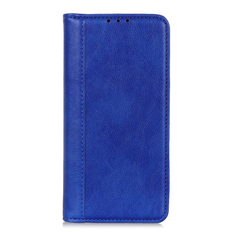 θηκη κινητου Samsung Galaxy S22 Plus 5G Θήκη Flip Elegance Split Leather Litchi