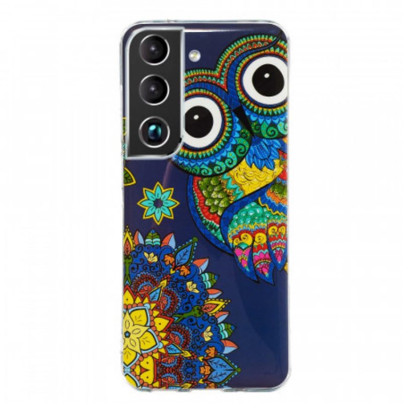 Θήκη Samsung Galaxy S22 Plus 5G Fluorescent Owl Mandala