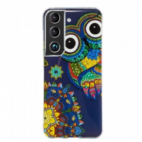 Θήκη Samsung Galaxy S22 Plus 5G Fluorescent Owl Mandala