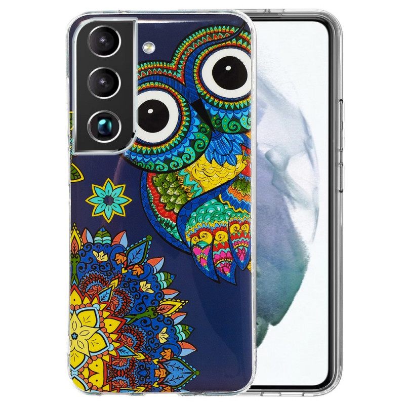 Θήκη Samsung Galaxy S22 Plus 5G Fluorescent Owl Mandala