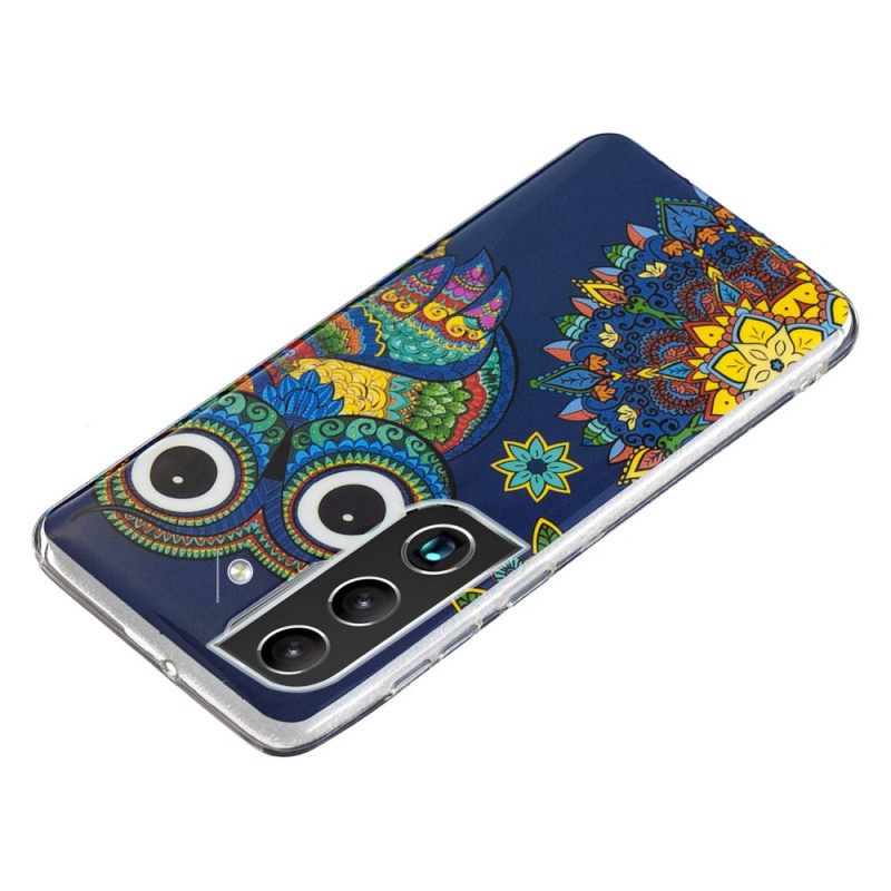 Θήκη Samsung Galaxy S22 Plus 5G Fluorescent Owl Mandala