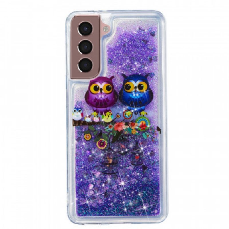 Θήκη Samsung Galaxy S22 Plus 5G Glitter Owls