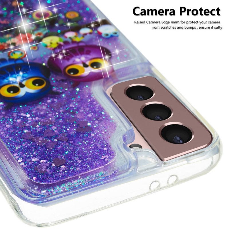 Θήκη Samsung Galaxy S22 Plus 5G Glitter Owls