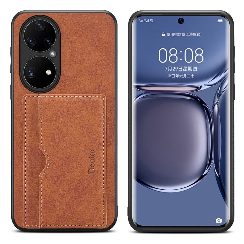 Θήκη Huawei P50 Pro Κάτοχος Κάρτας Denior