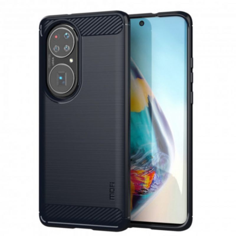 Θήκη Huawei P50 Pro Leather Effect Litchi Διπλή Σειρά