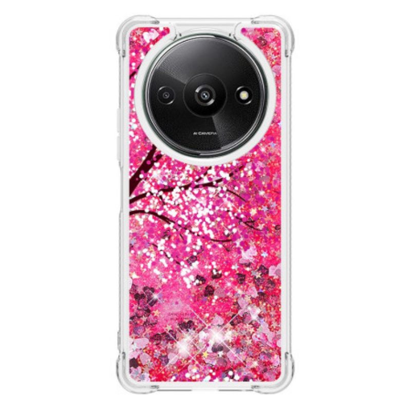 Κάλυμμα Poco C61 Cherry Blossom Glitter