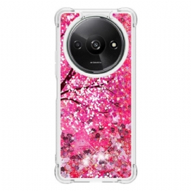 Κάλυμμα Poco C61 Cherry Blossom Glitter