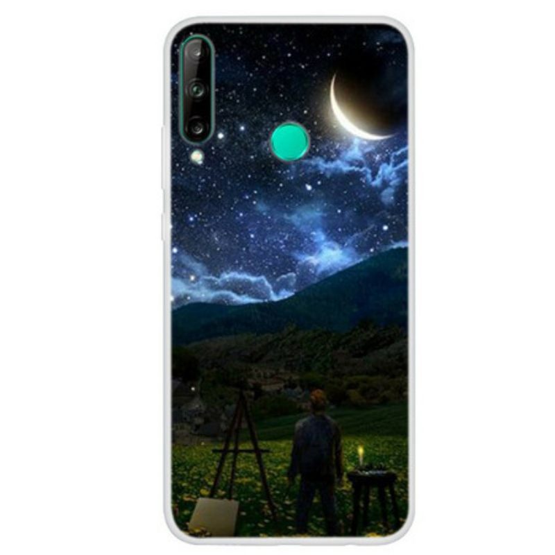 Θήκη Huawei P40 Lite E Δερμάτινο Εφέ Forwenw