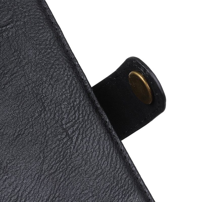 Κάλυμμα Xiaomi Redmi Note 12 4G Faux Leather Retro Khazneh