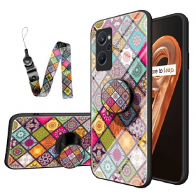 θηκη κινητου Realme 9i Μαγνητική Θήκη Patchwork