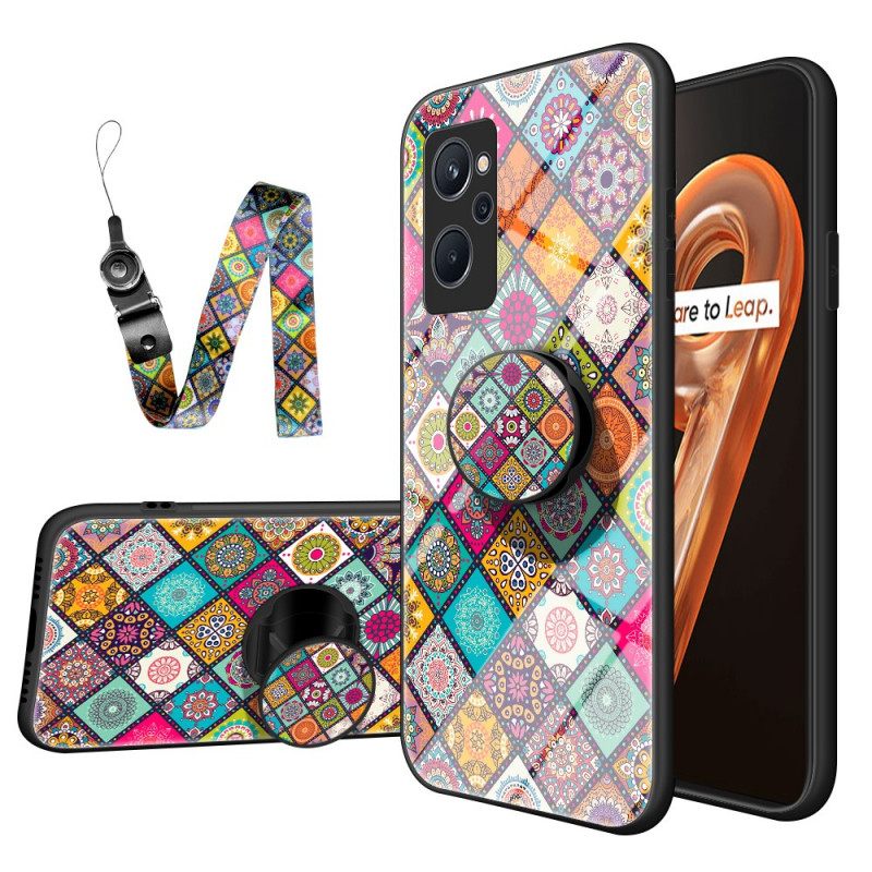 θηκη κινητου Realme 9i Μαγνητική Θήκη Patchwork