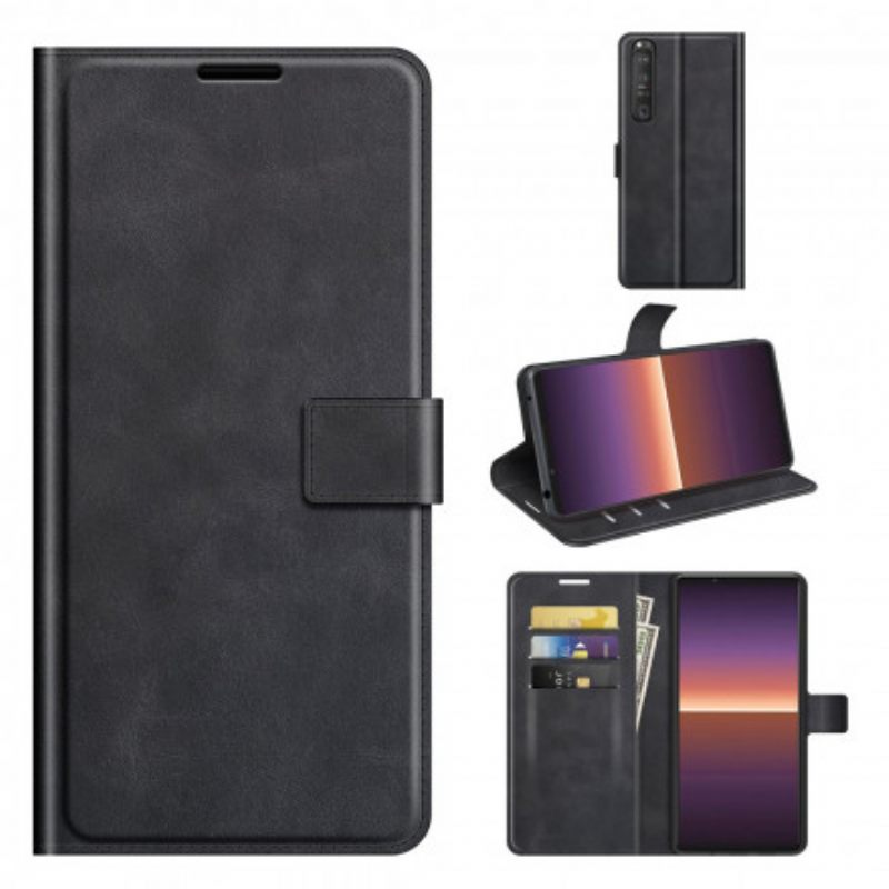 Κάλυμμα Sony Xperia 1 III Slim Extreme Leather Effect