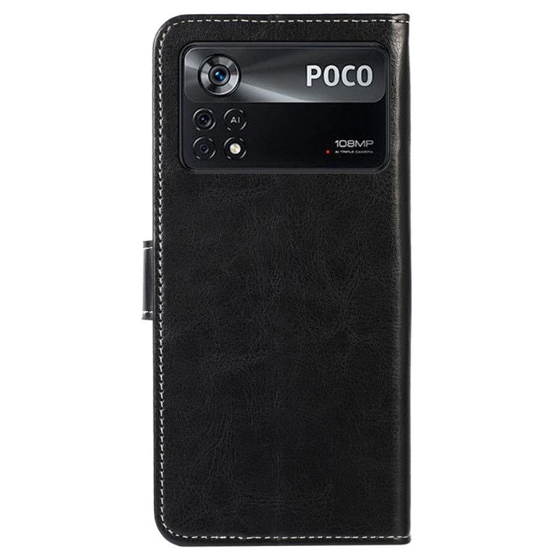 δερματινη θηκη Poco X4 Pro 5G Couture Δερμάτινο Εφέ