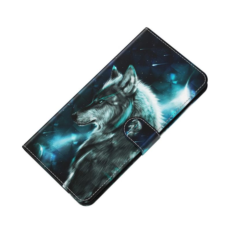 Κάλυμμα Poco X4 Pro 5G με κορδονι Lanyard Wolf