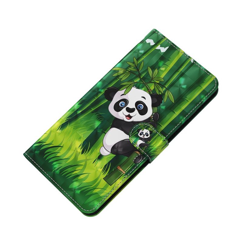 Κάλυμμα Poco X4 Pro 5G με κορδονι Strappy Panda