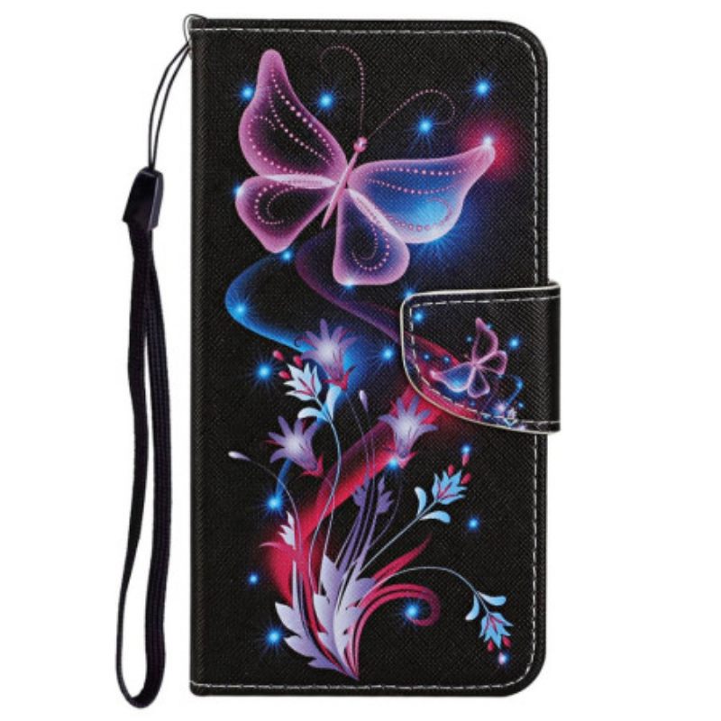 Κάλυμμα Poco X4 Pro 5G με κορδονι Χορός Strappy Butterfly