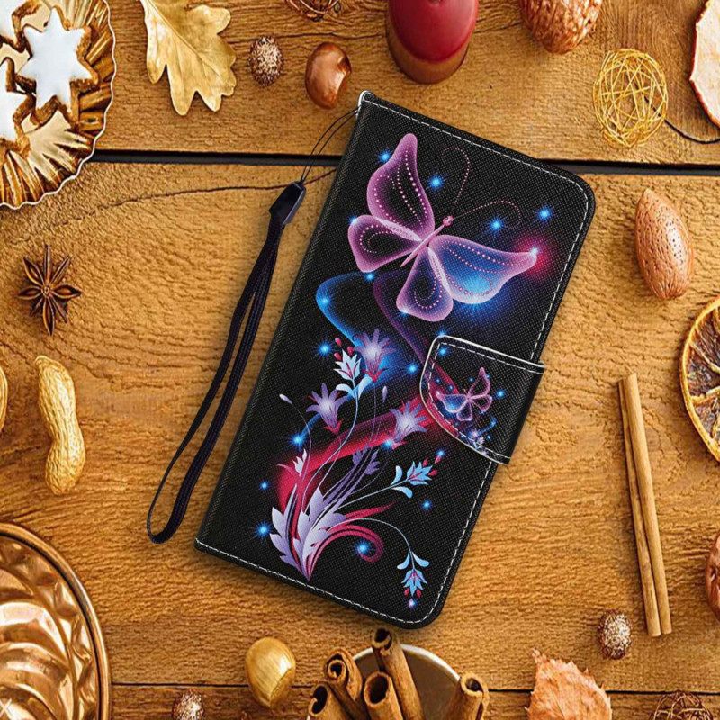 Κάλυμμα Poco X4 Pro 5G με κορδονι Χορός Strappy Butterfly