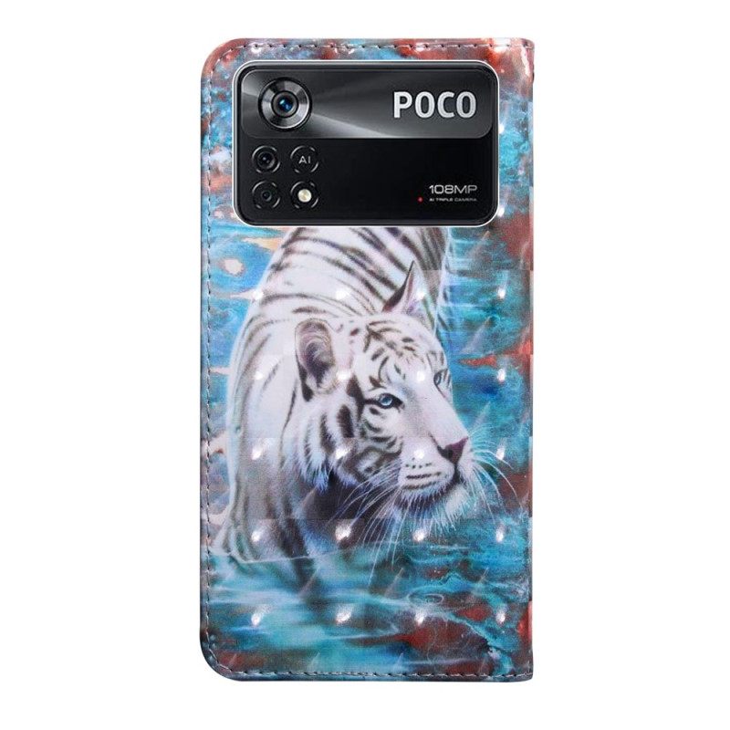 Κάλυμμα Poco X4 Pro 5G με κορδονι Υπέροχο Thong Tiger