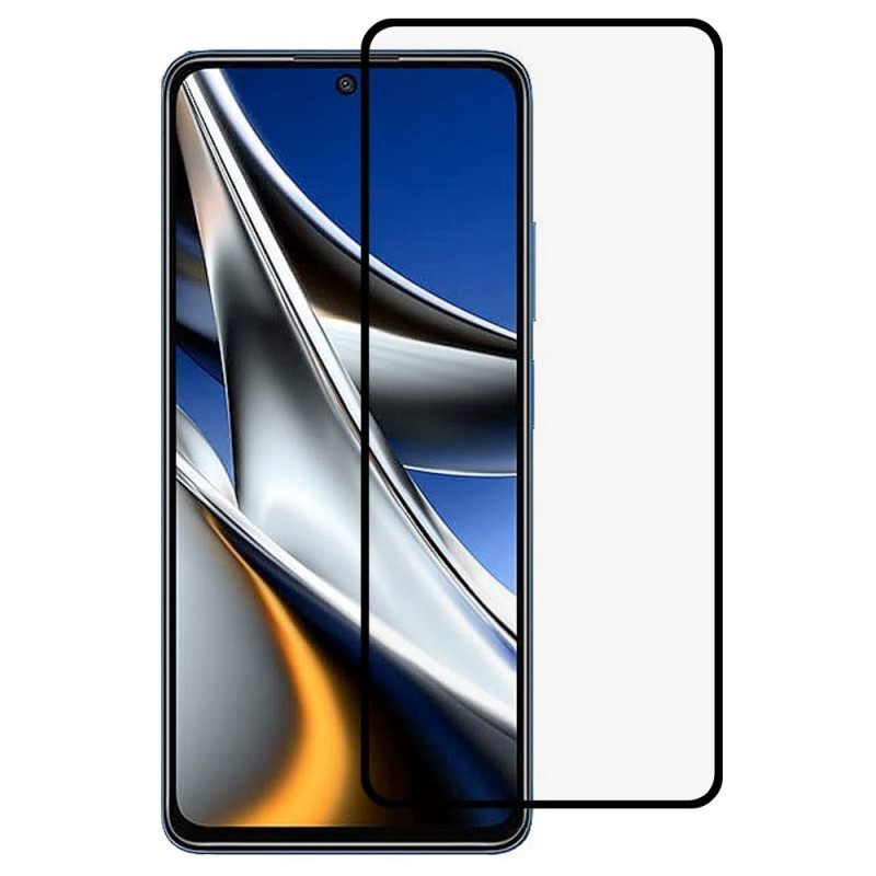 Προστατευτικό Οθόνης Poco X4 Pro 5G Black Edge Tempered Glass