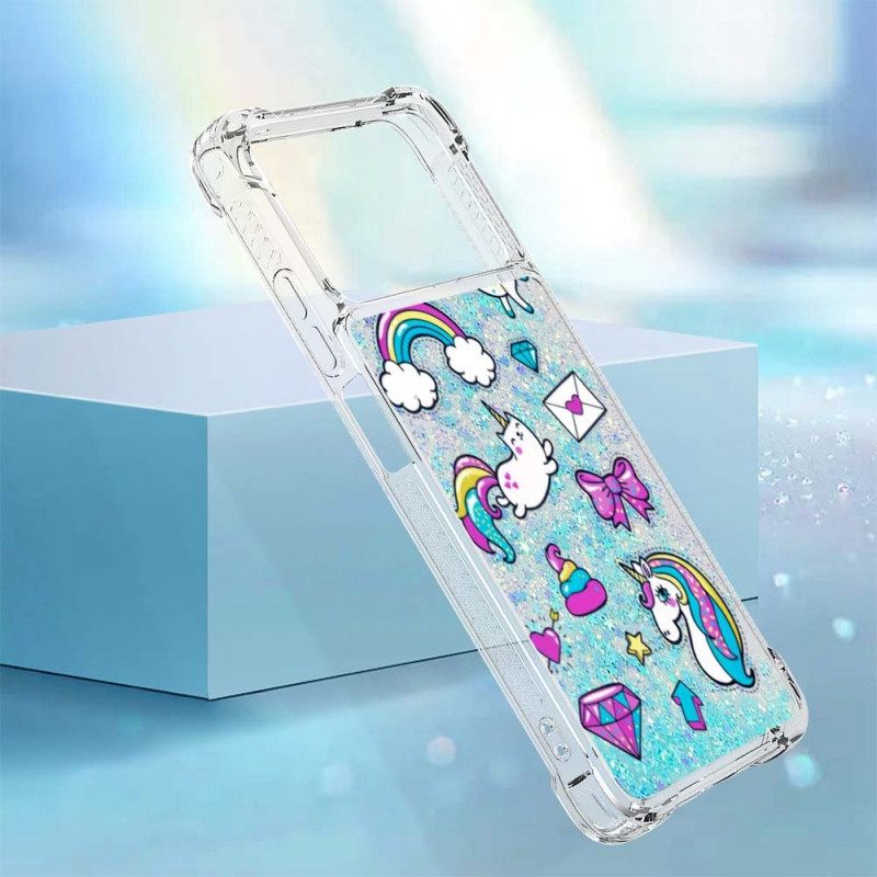 Θήκη Poco X4 Pro 5G Glitter Unicorn