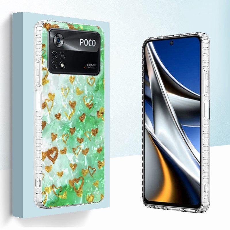 Θήκη Poco X4 Pro 5G Κομψές Καρδιές