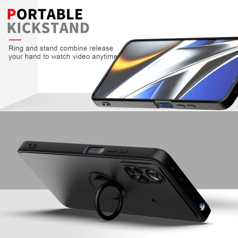 Θήκη Poco X4 Pro 5G United Ring-bracket