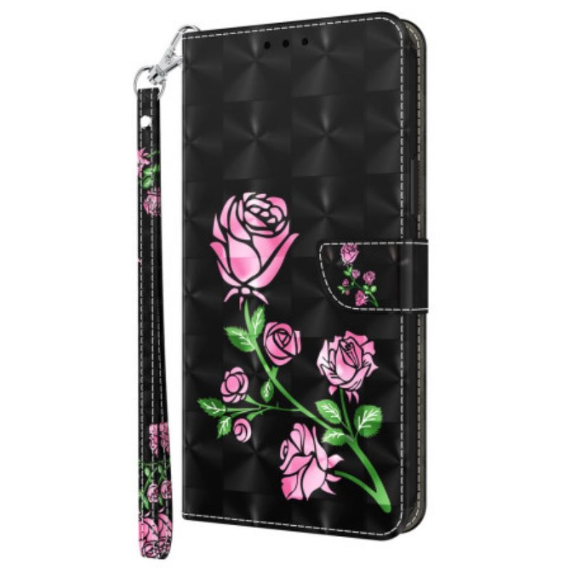 Δερματινη Θηκη Google Pixel 9 Floral Print Strappy