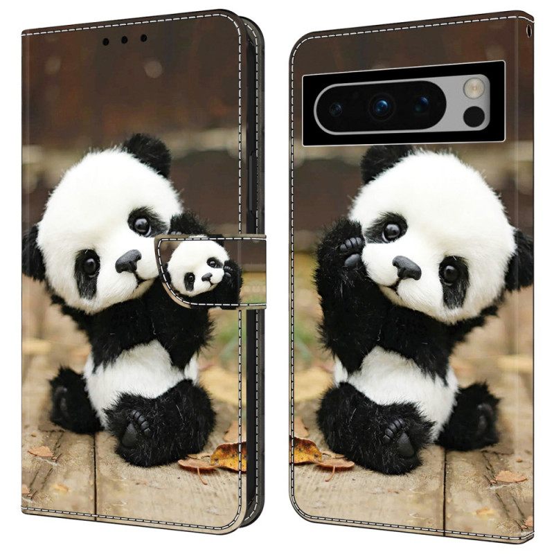 Δερματινη Θηκη Google Pixel 9 Μοτίβο Panda