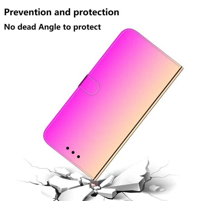 Κάλυμμα Xiaomi Mi Note 10 / 10 Pro Κάλυμμα Καθρέφτη Από Συνθετικό Δέρμα