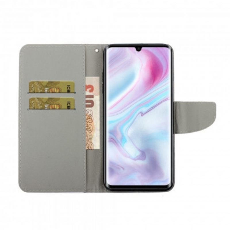 Κάλυμμα Xiaomi Mi Note 10 / 10 Pro με κορδονι Παραλία Lanyard