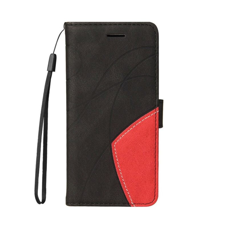 Κάλυμμα Google Pixel 6 Δίχρωμο Signature Faux Leather